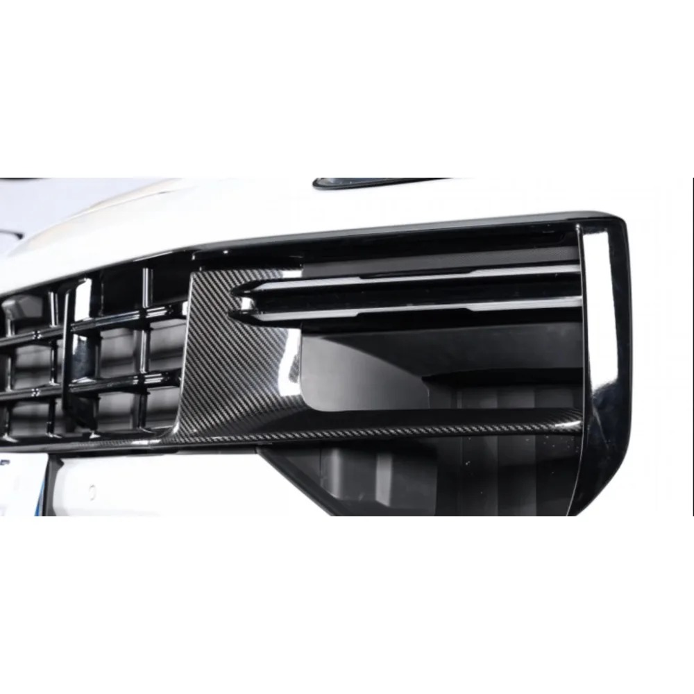 New for for 2018-2024 9Y0.2GTS/SD Dual Day Running Light Carbon Fiber Grille Trim